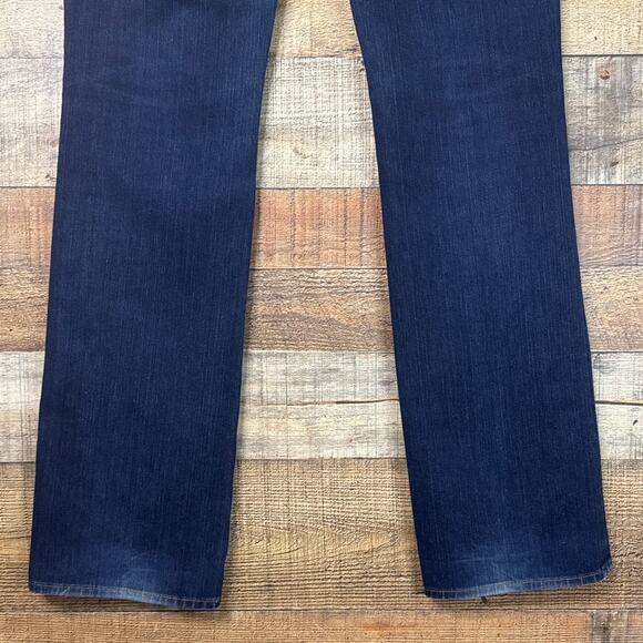 J Brand 8501 Dark Blue Denim Straight Leg Jeans Size 28 - Picture 7 of 10